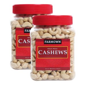 FarmOwn Whole Cashew Nut W320 Regular Size Cashews Kaju 1Kg
